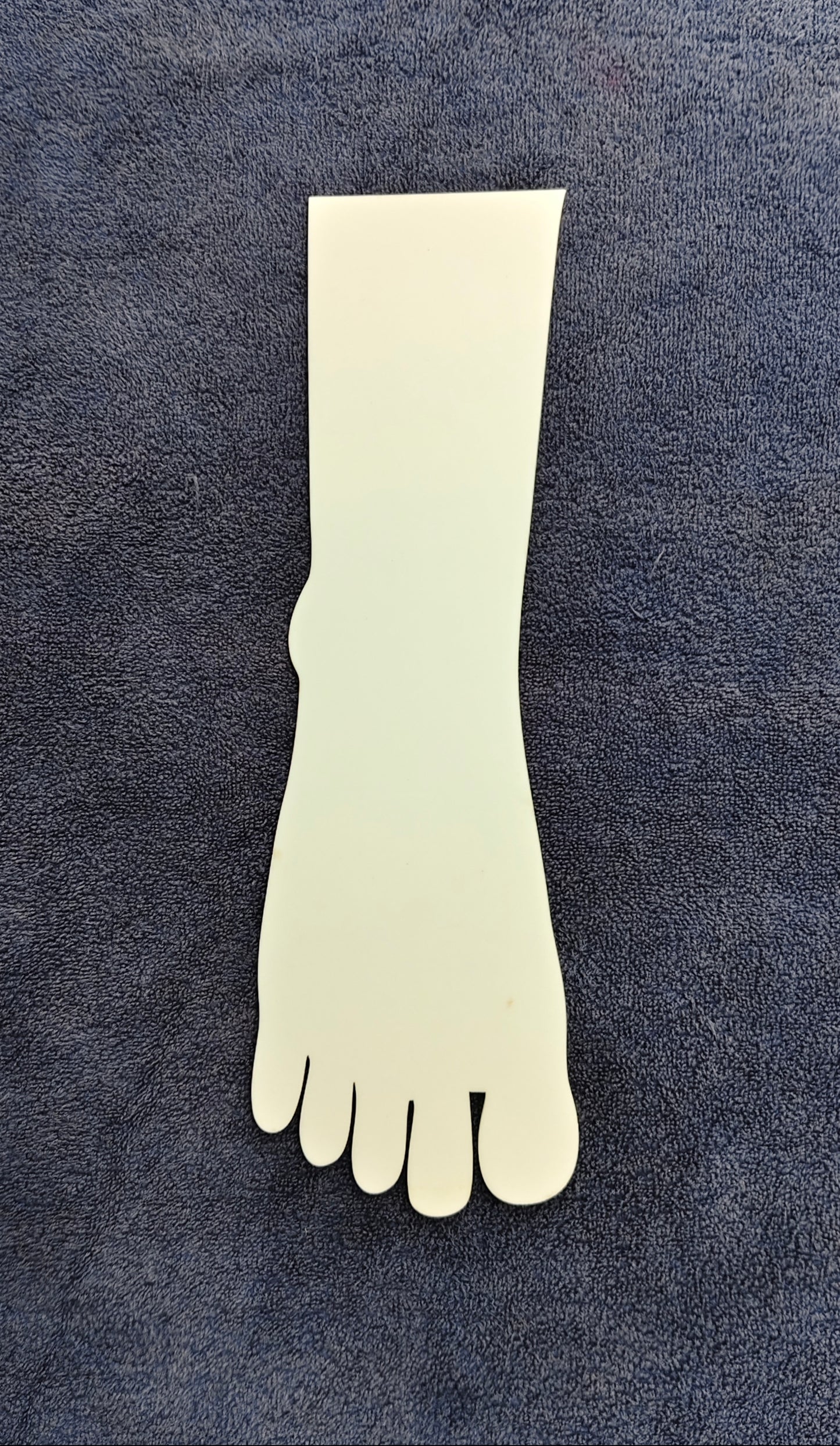 Acrylic Mehndi Practice Foot – Reusable Leg Design Board