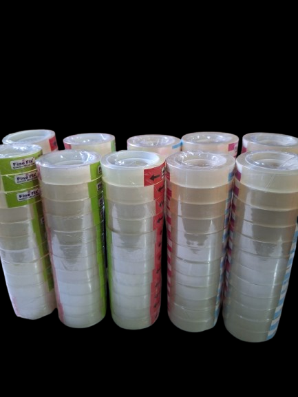 Transparent Adhesive Tape Rolls